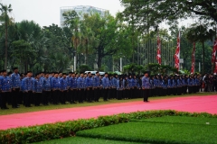 Suasana Saat Upacara di