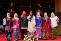 DWP Provinsi DKI Jakarta Hadiri Upacara Peringatan Hari Lahir Pancasila di Balai Kota.