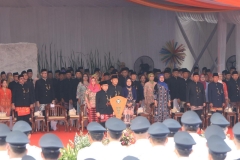 DWP Provinsi DKI Jakarta Hadiri Upacara Peringatan HUT ke-499 Kota Jakarta di Monas.
