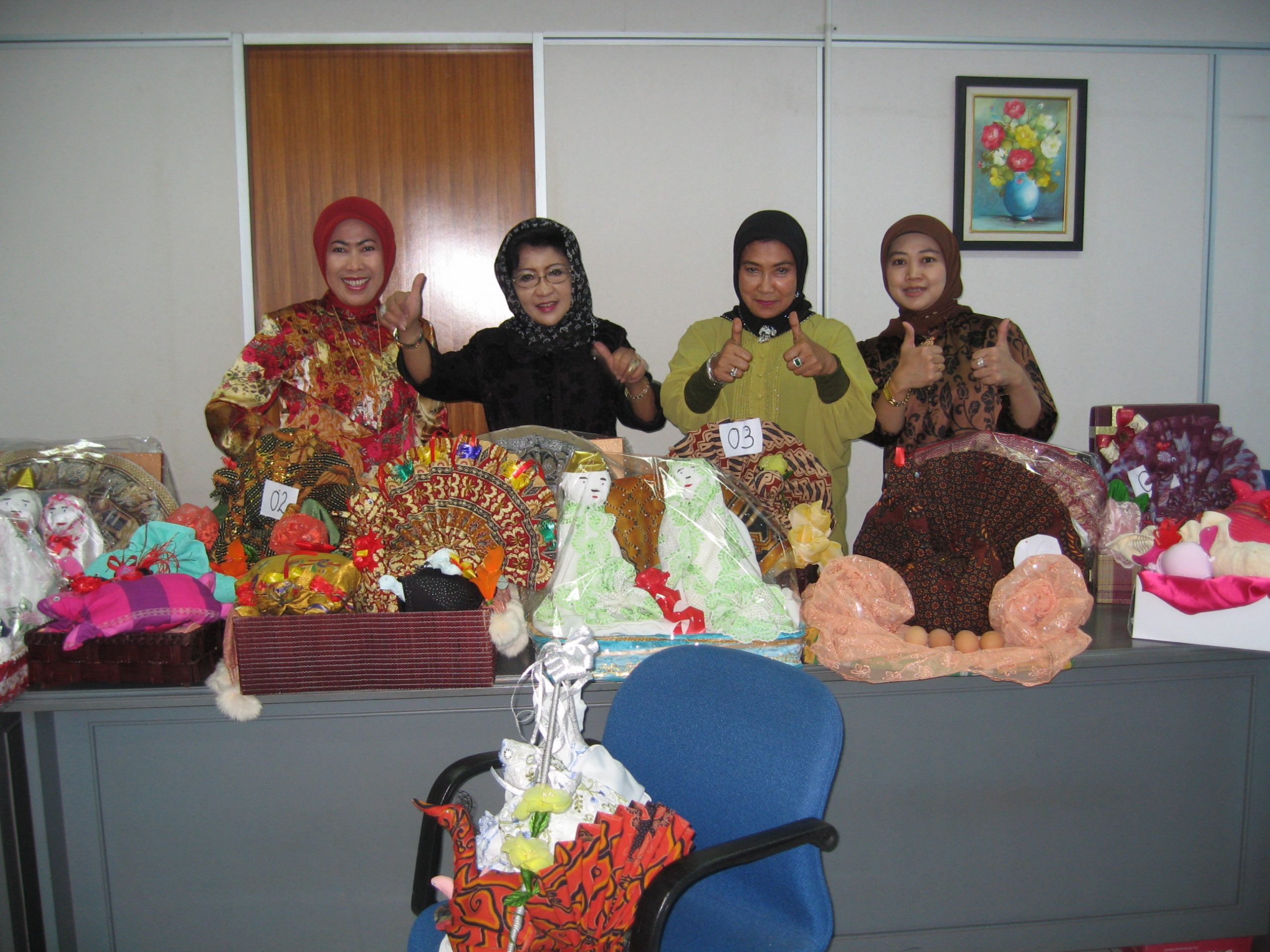 Pelatihan Pembuatan Hantaran