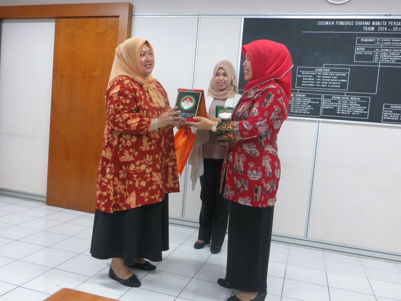 Kunjungan Pengurus DWP Provinsi Maluku