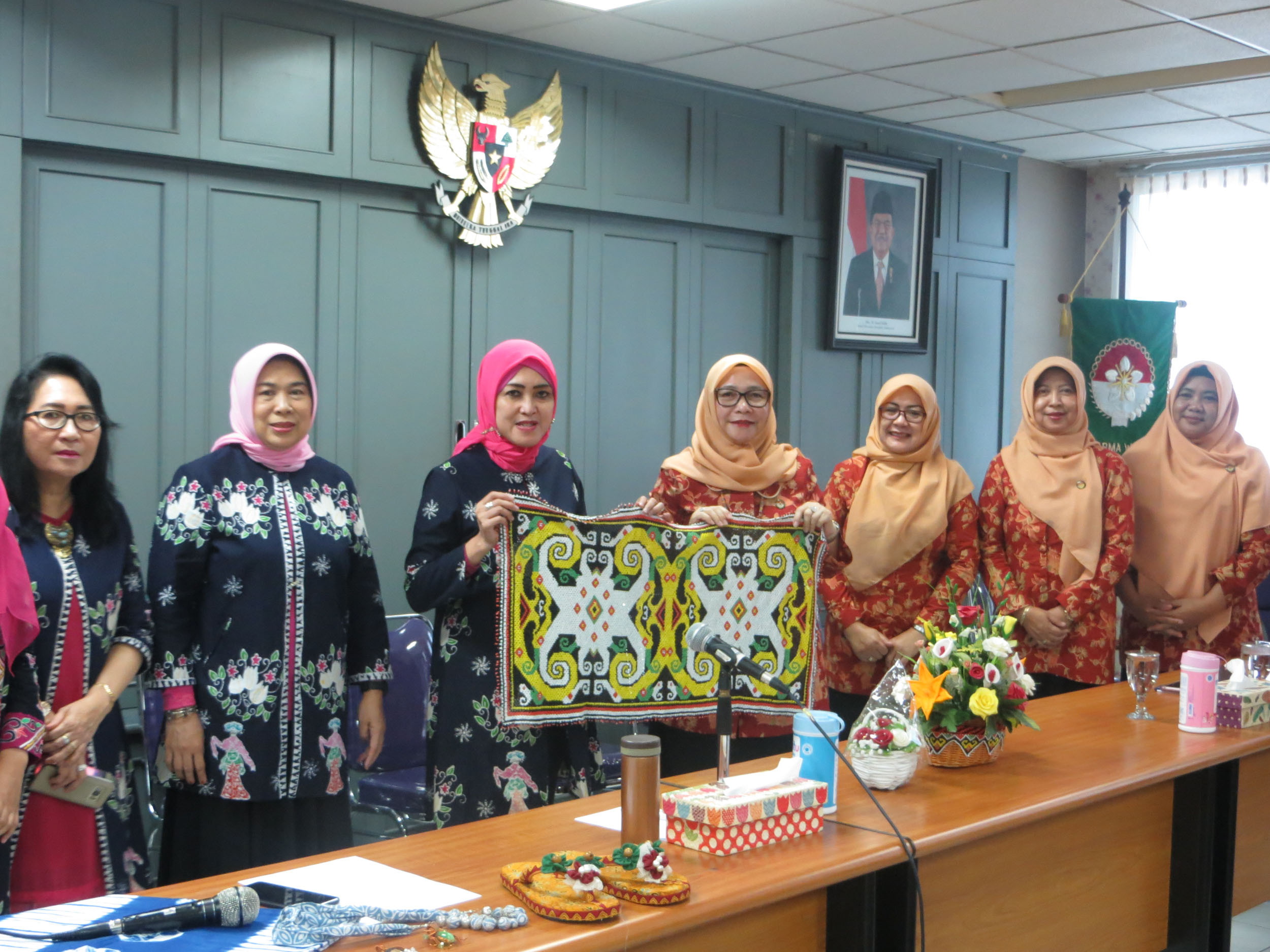 Kunjungan DWP Kota Balikpapan