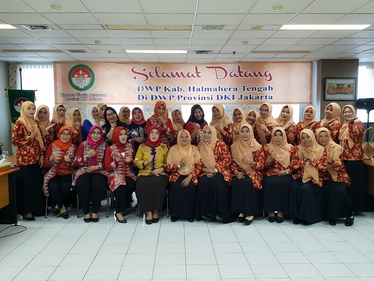 Kunjungan DWP Kab. Halmahera Tengah