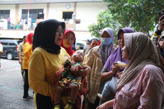 Baksos Banjir di Teluk Gong