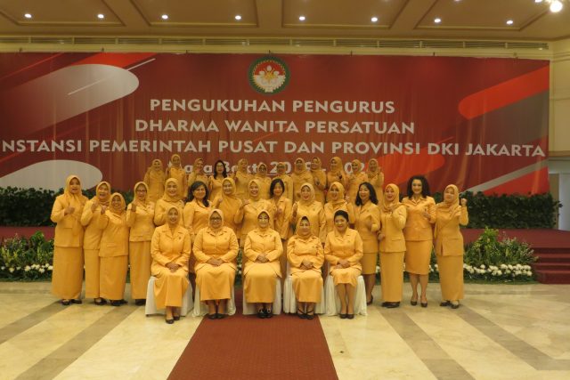 Pengukuhan Pengurus DWP DKI Jakarta Masa Bakti 2019 – 2024