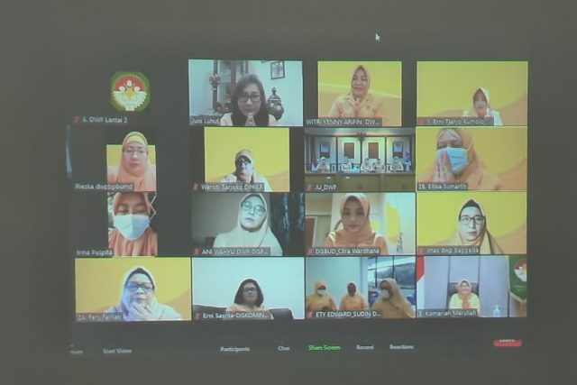 Serah Terima Jabatan DWP Provinsi DKI Jakarta