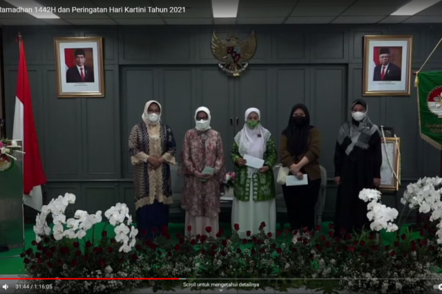 Santunan Ramadhan 1442 H dan Peringatan Hari Kartini 2021