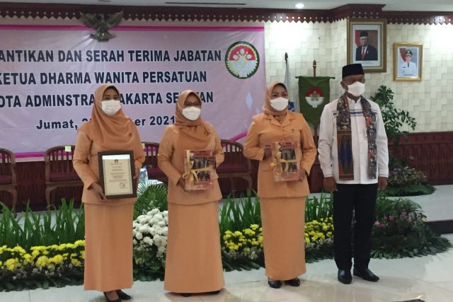 Sertijab DWP Kota Adm. Jakarta Barat dan Jakarta Selatan