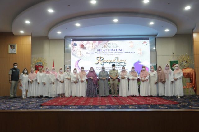 Silaturahmi DWP Provinsi DKI Menyambut Ramadhan 1443 H