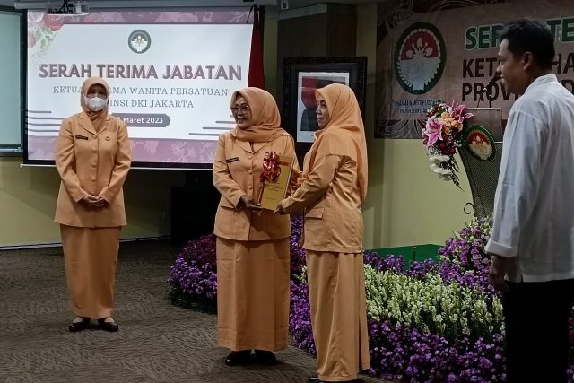 Sertijab Ketua Ketua DWP Provinsi DKI Jakarta Tahun 2023