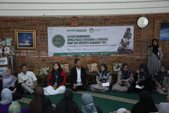 Buka Puasa Bersama dan Berbagi Bersama Sahabat Tuli